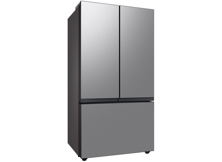 Samsung Bespoke 24 Cu. Ft. 3-Door French Door Refrigerator 36-Inch Wide ADA in Stainless Steel - RF24BB6200QLAA