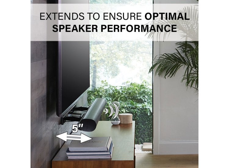 Sanus Black Wall Mount For Sonos Arc Sound Bar WSSAWM1-B2