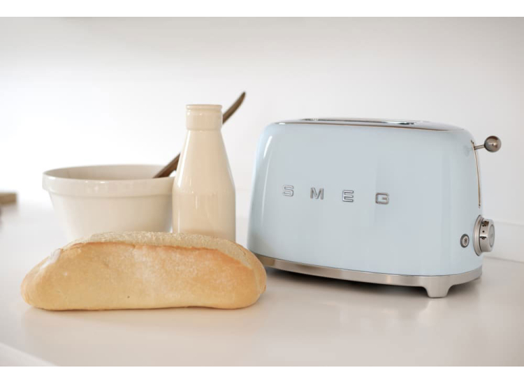 Smeg 50s Retro Style 2-Slice Toaster – Cream – TSF01CRUS (Open Box – Like New)