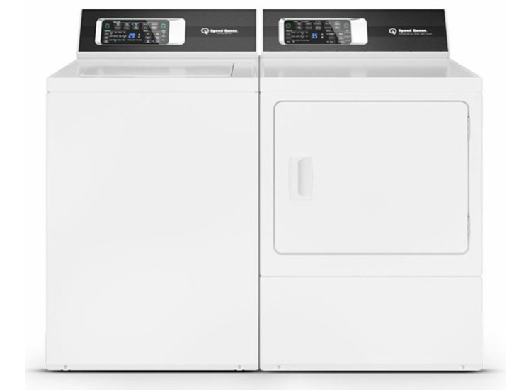 Speed Queen ADA 7 Cu. Ft. White Sanitizing Electric Dryer With Pet Plus - DR7004WE