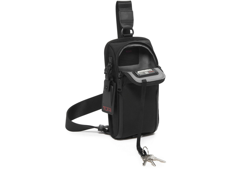 TUMI Alpha 3 Black Compact Sling - 1423981041