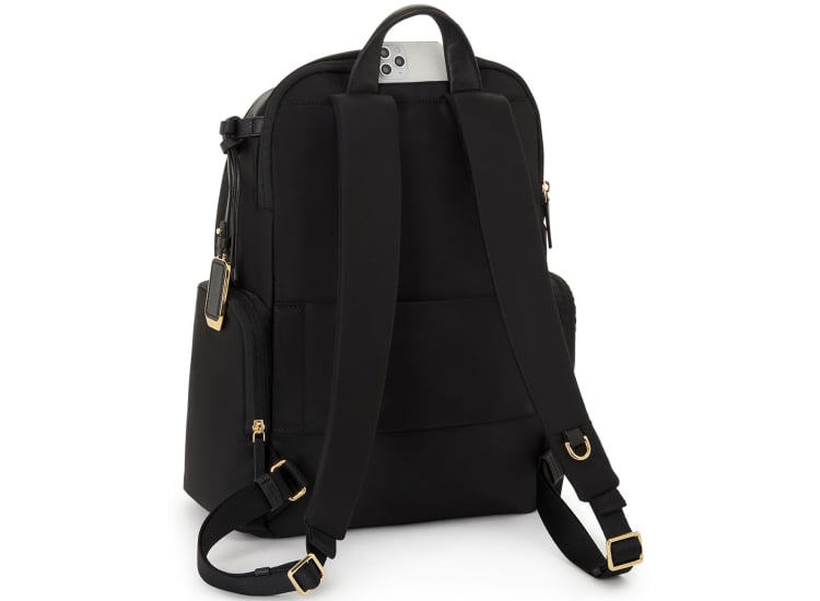 TUMI Voyageur Black/Gold Celina Backpack - 146566-2693