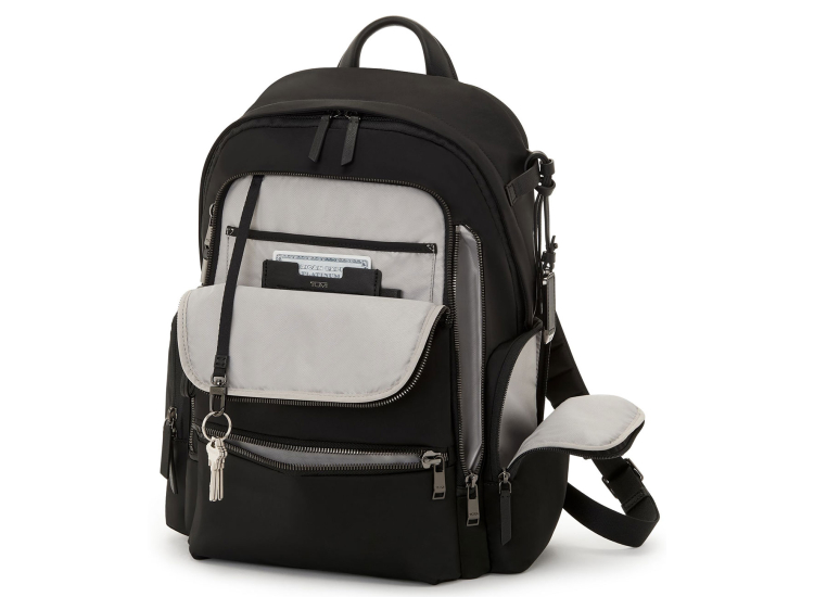 TUMI Voyageur Black/Gunmetal Celina Backpack - 146566-T522
