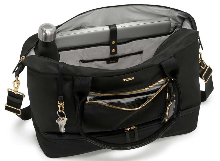 TUMI Voyageur Contine Weekender In Black Gold 146586-2693