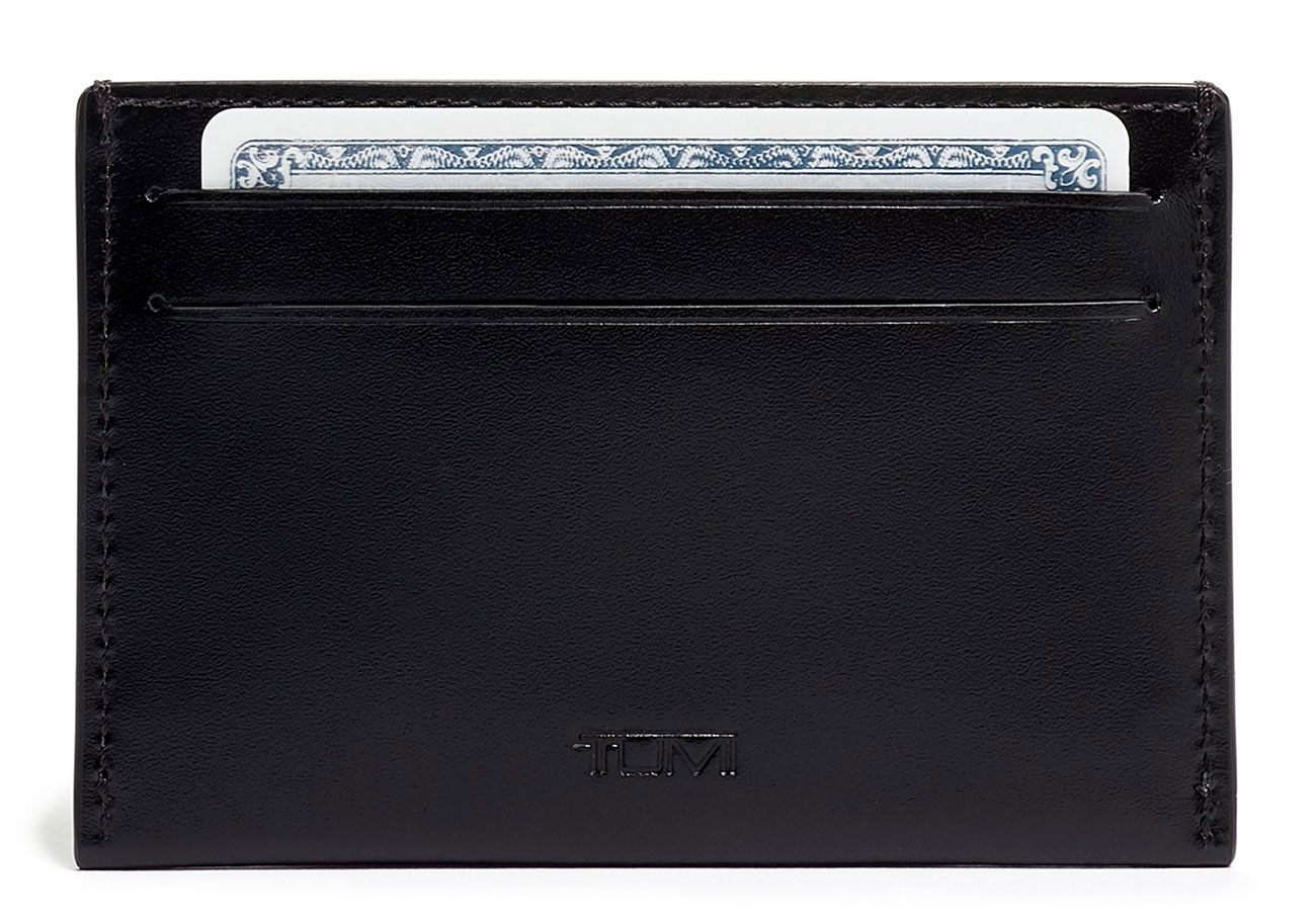 tumi donington black slim card case 135655 1041 abt tumi donington black slim