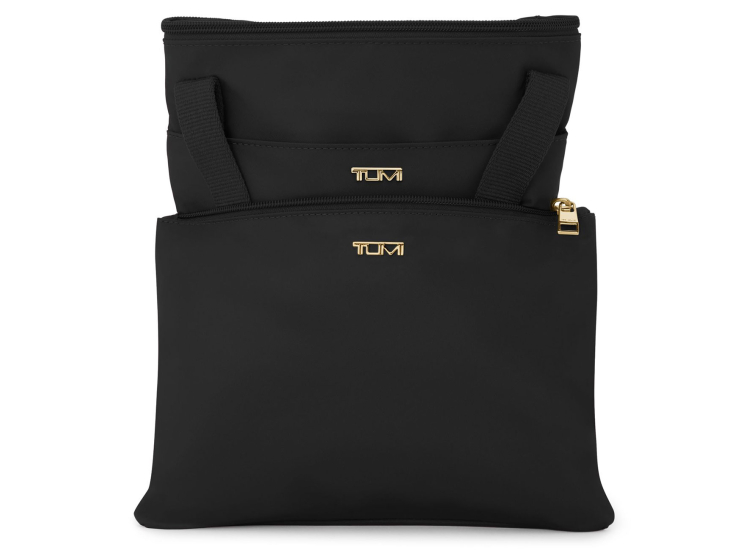TUMI Voyageur Black/Gold Just In Case Tote - 146589-2693