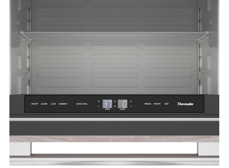 Thermador 24" Under-Counter Double Drawer Refrigerator/Freezer Panel-Ready - T24UC905DP