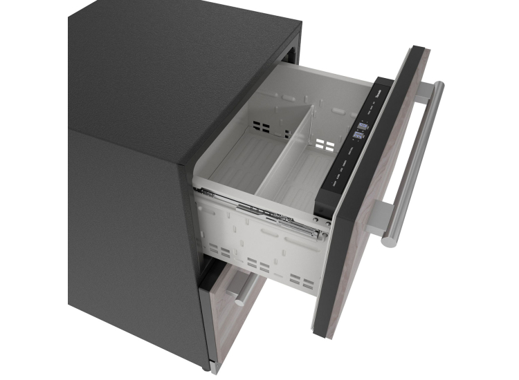 Thermador 24" Under-Counter Double Drawer Refrigerator/Freezer Panel-Ready - T24UC905DP