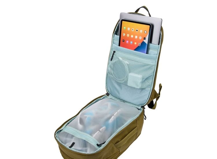 Safari Harrison Duffle Trolley Bag Thule Aion Nutria Brown 28L