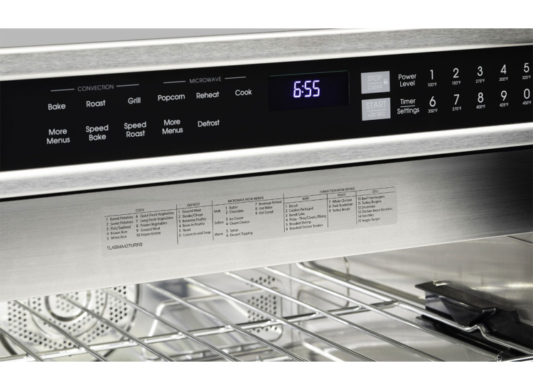 Viking 5 Series 30" Stainless Steel Drop Down Door Convection Speed Oven - VMDD5306SS