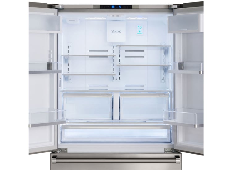 Viking Series 3 19.86 Cu. Ft. French-Door Refrigerator 36-Inch Wide in Stainless Steel - RVFFR336SS