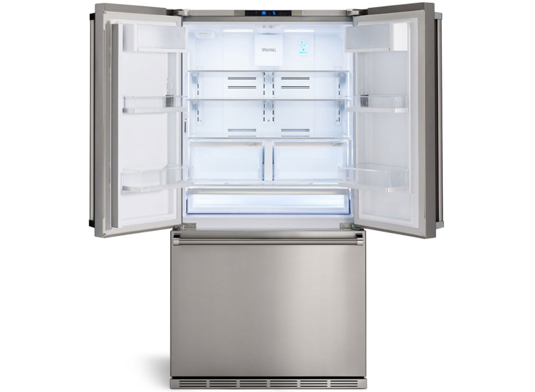 Viking Series 3 19.86 Cu. Ft. French-Door Refrigerator 36-Inch Wide in Stainless Steel - RVFFR336SS