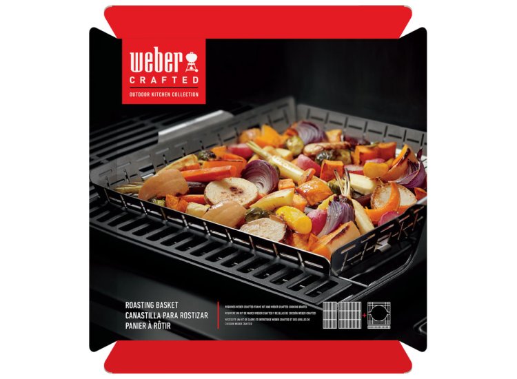 Weber CRAFTED Stainless Steel Roasting Basket Abt