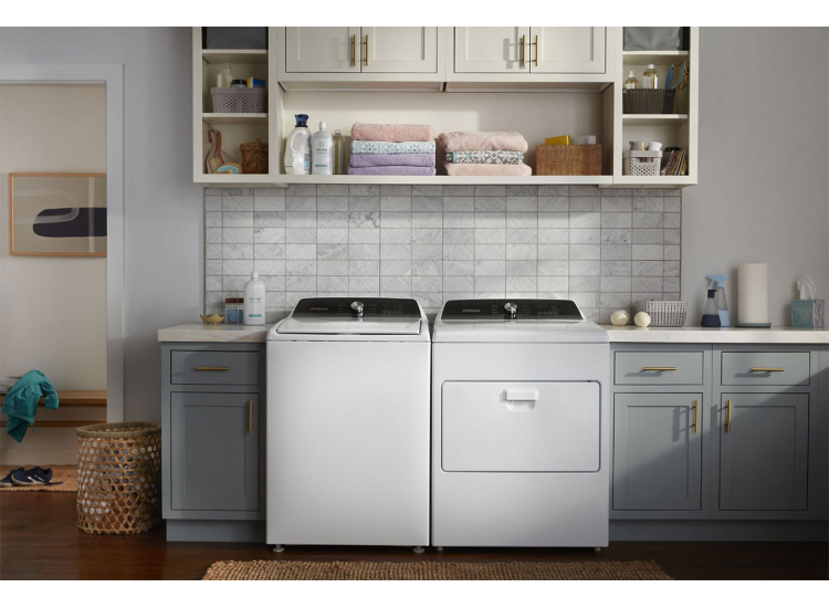 Whirlpool 7 Cu. Ft. White Moisture Sensing Electric Dryer - WED5010LW