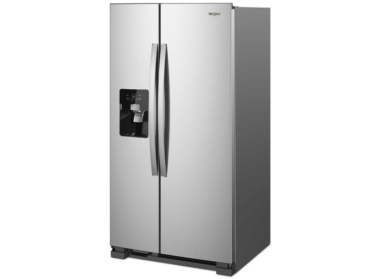 Whirlpool ADA 21.4 Cu. Ft. Side-by-Side Refrigerator 33-Inch Wide in Fingerprint Resistant Stainless Steel - WRS321SDHZ