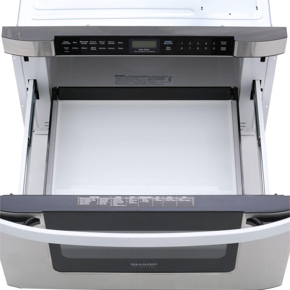 Sharp KB6524PSY Stainless Steel Microwave Drawer Abt