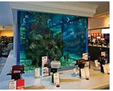 Abt's fish tank used to show camera and image quality