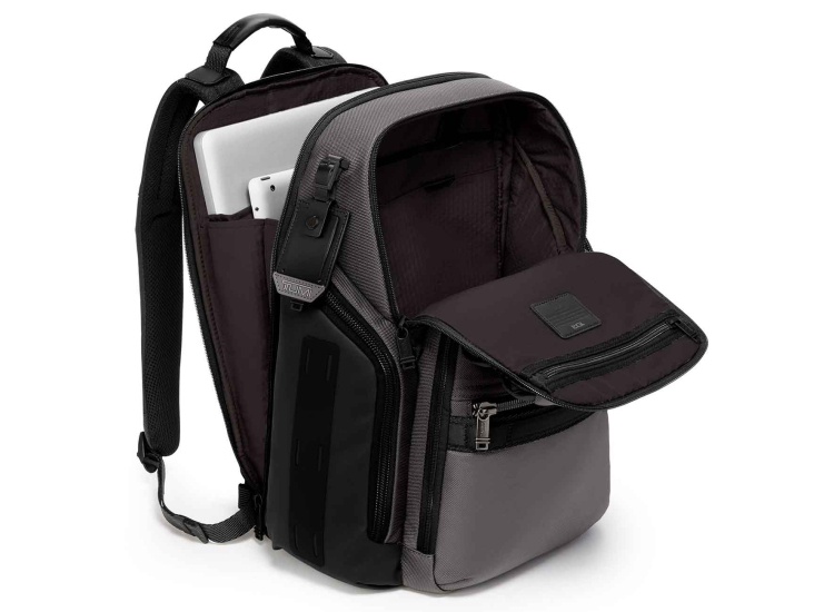 TUMI Alpha Bravo Search Backpack in Charcoal - 1424801174 TUMI Alpha Bravo Search Backpack in Charcoal - 1424801174