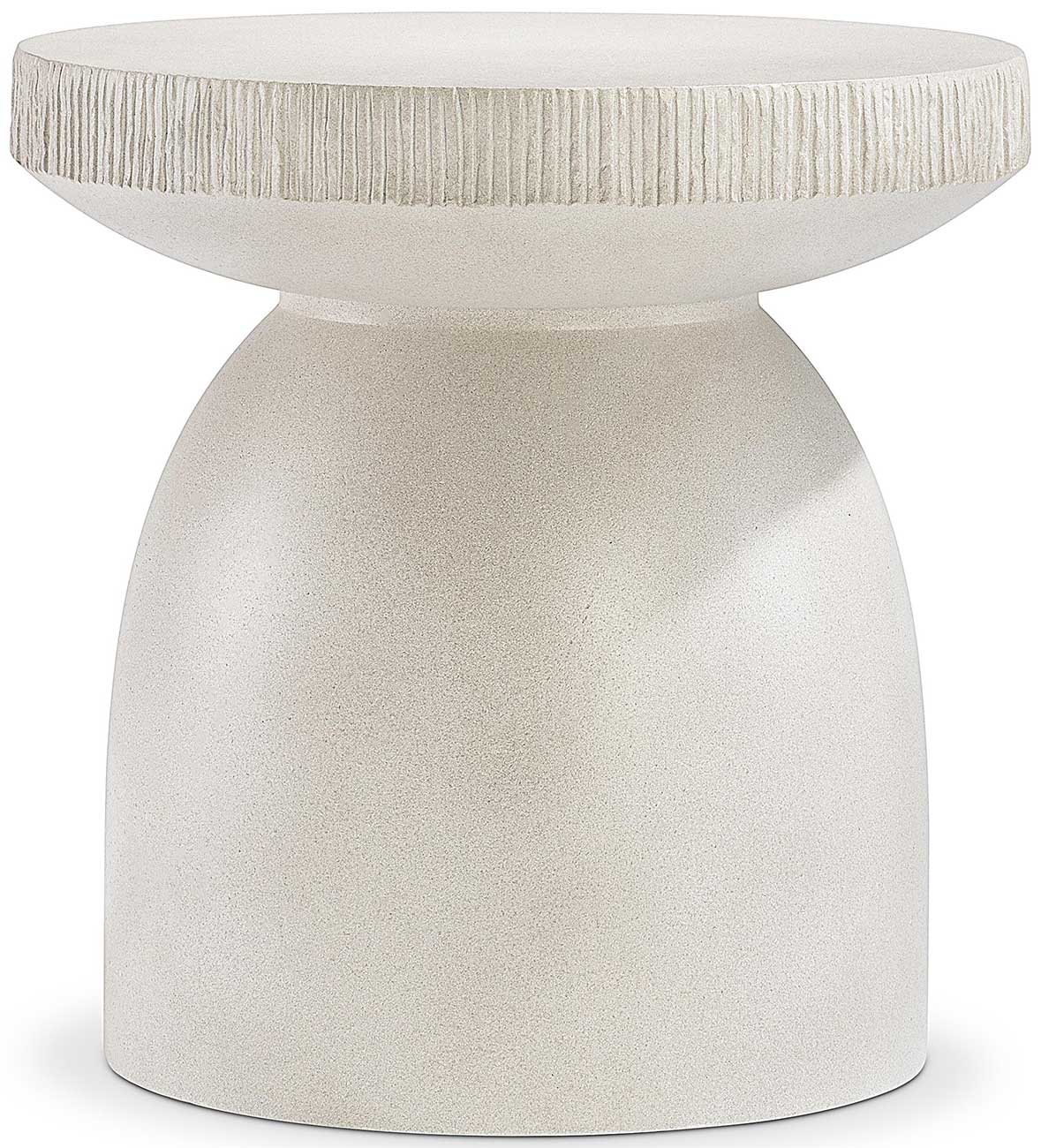 Bernhardt Antibes Side Table in Pumice