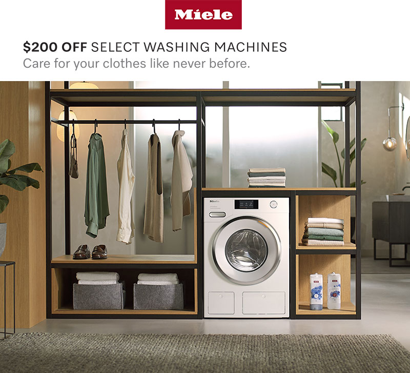 Miele Save $200 on Select Washing Machines