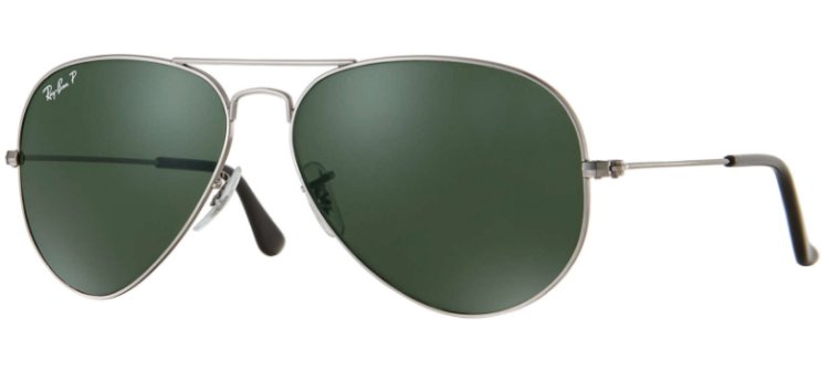 Ray-Ban Aviator Classic Polarized Sunglasses RB3025 004/58 62-14
