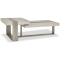 Bernhardt Tempo Cocktail Table in Larza | Satin Nickel