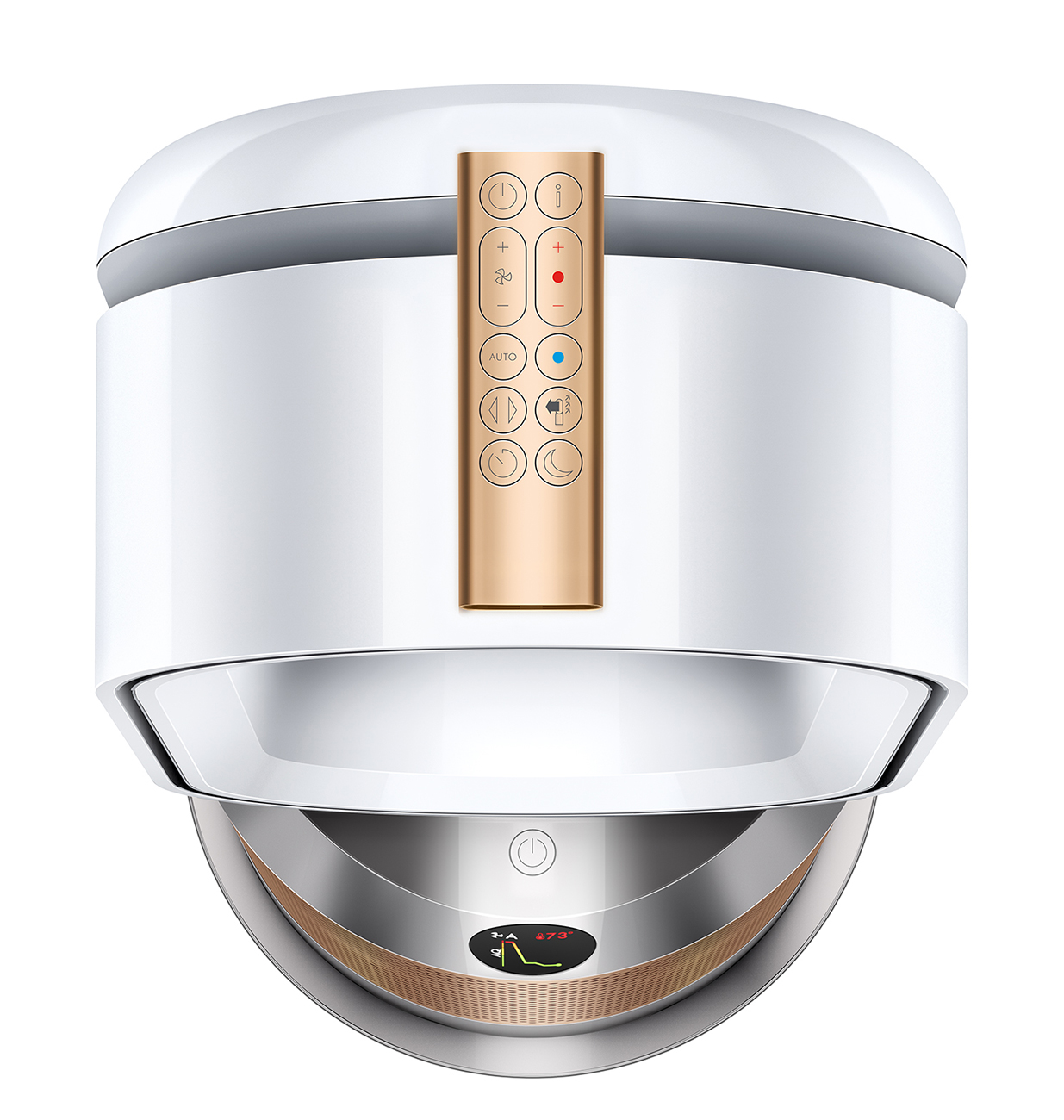 Dyson Air Purifier Showing the Rounded Top of the Air Purifier

