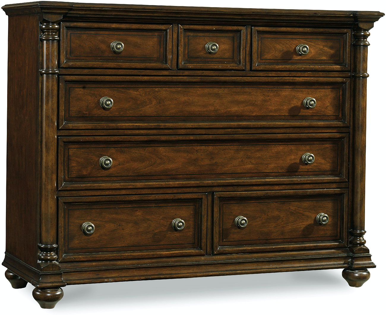 Hooker Furniture Bedroom Leesburg 7 Drawer Bureau - 5381-90011