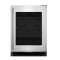 KitchenAid 5.2 Cu. Ft. Undercounter Refrigerator with Glass Door Right-Hinge 24-Inch in Stainless Steel