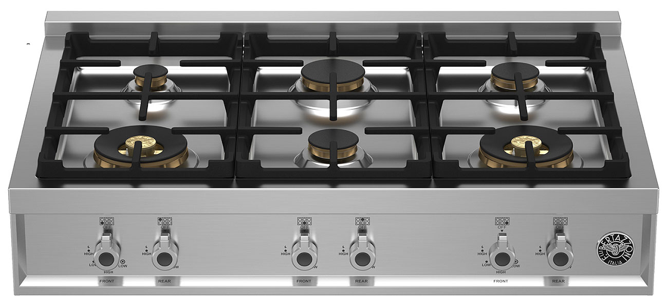 Bertazzoni 36" Gas Cooktop PROF366RTBXT Abt