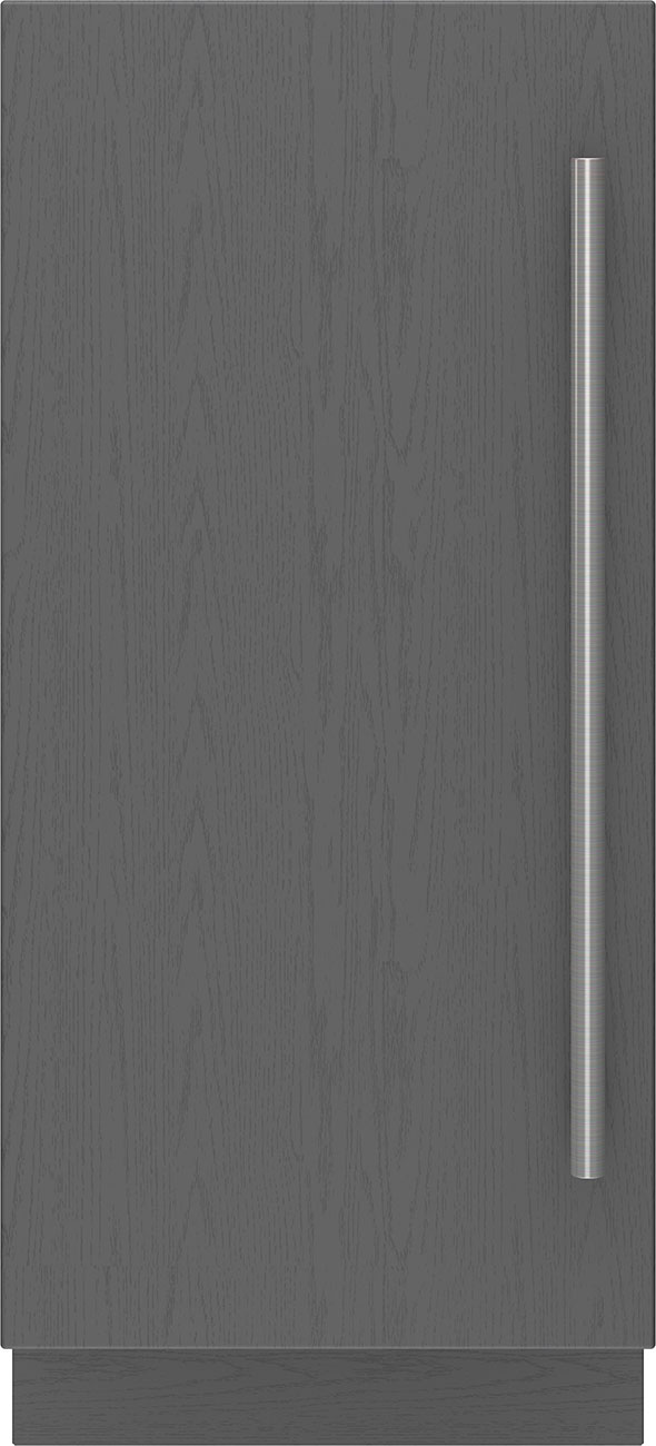 Front of Sub-Zero Ice Maker Left-Hinge in Custom Panel