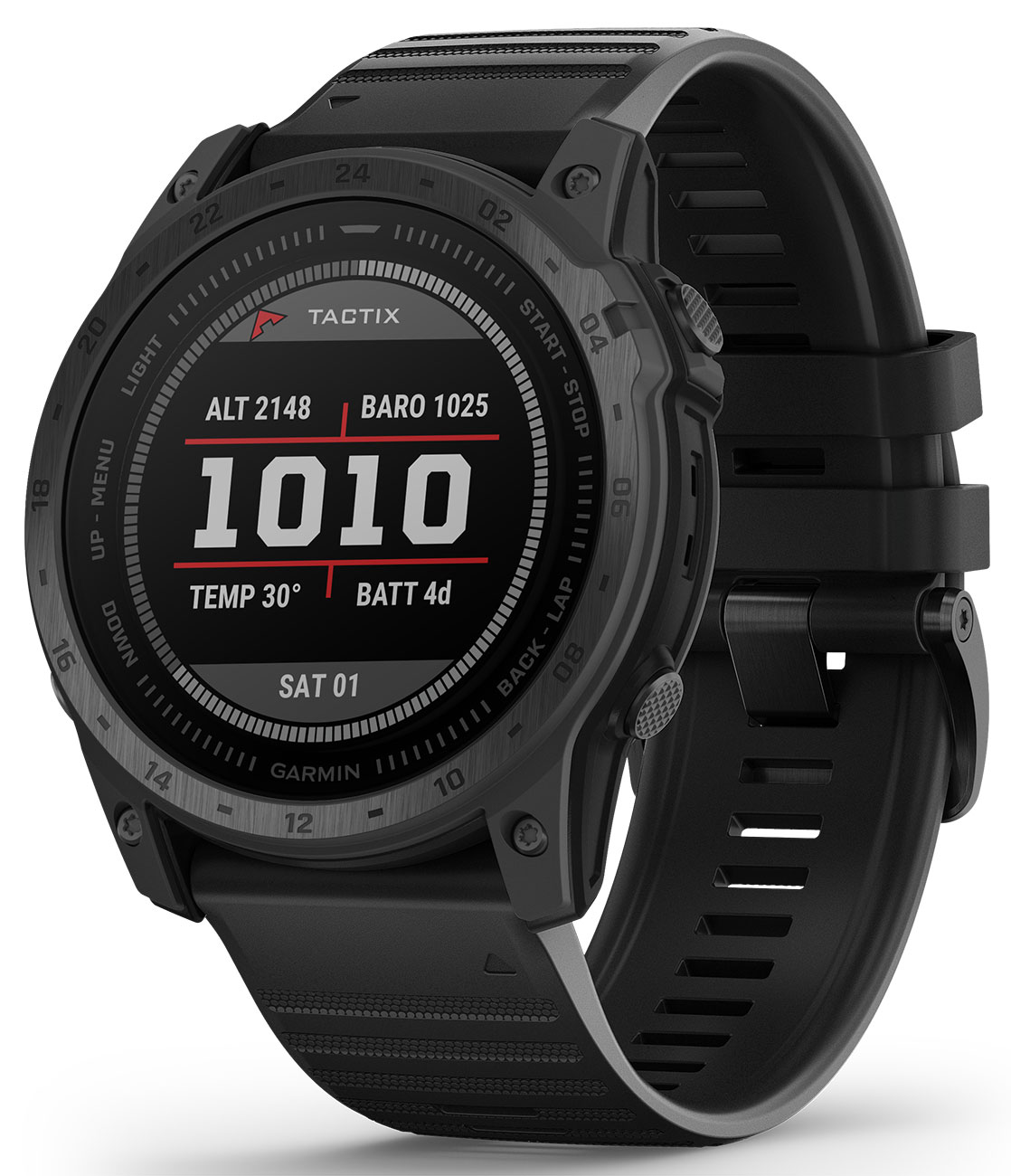 Garmin tactix 7 Standard Black Tactical GPS Smartwatch, 51mm - 010-02704-00