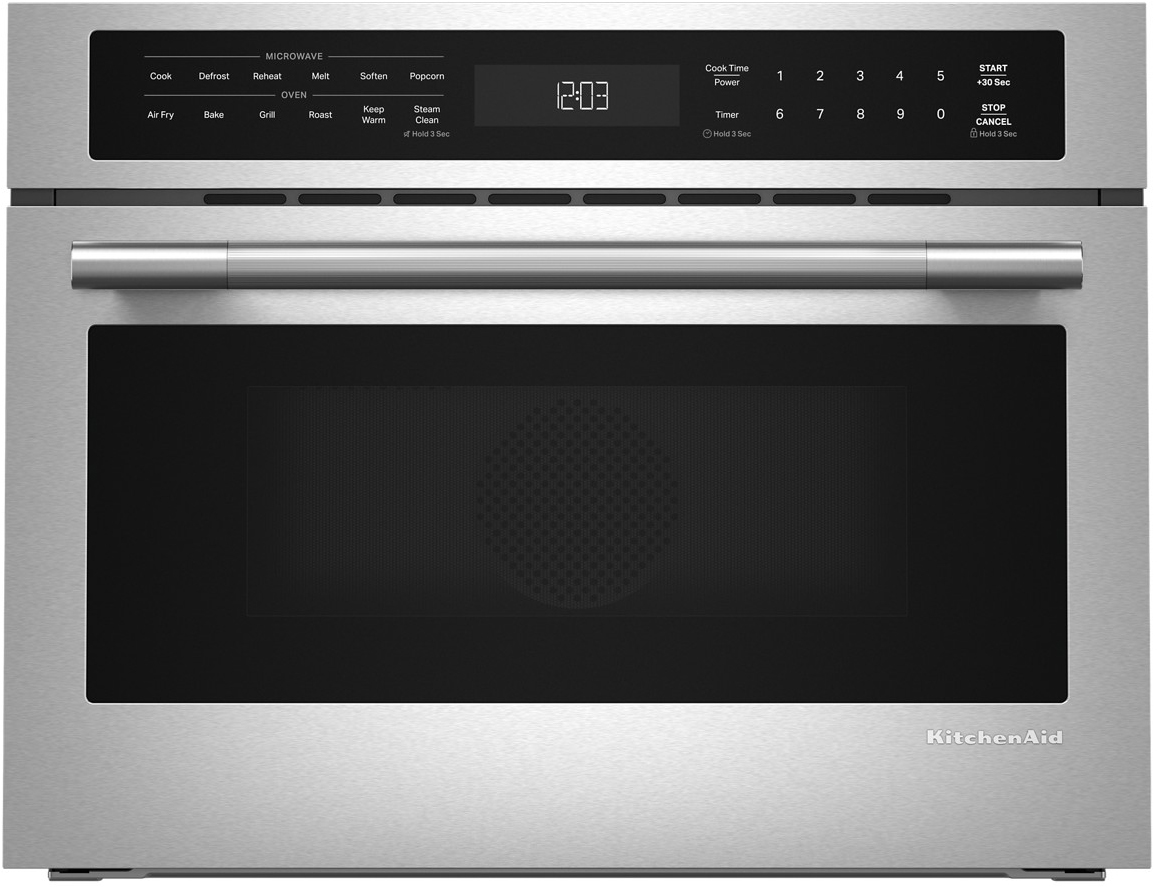 Main Front view of KitchenAid Microwave Speed Oven in PrintShield