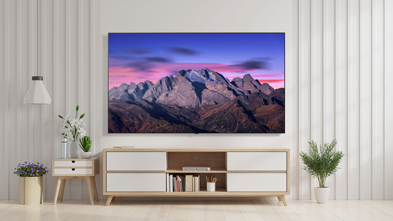 View Of TV In Living Room