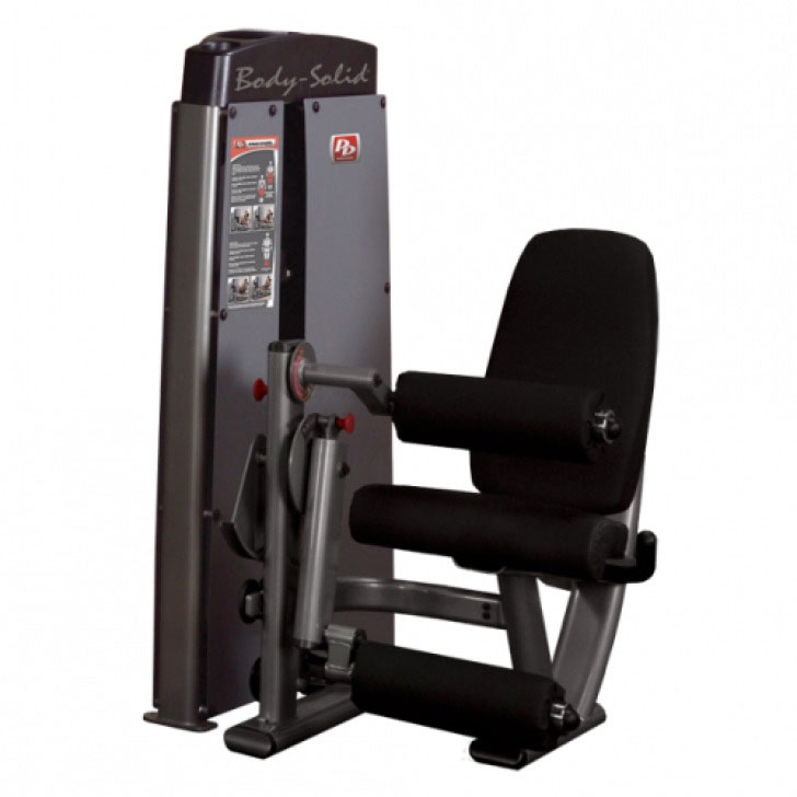 Angled Front View of Leg Extension & Curl Machine