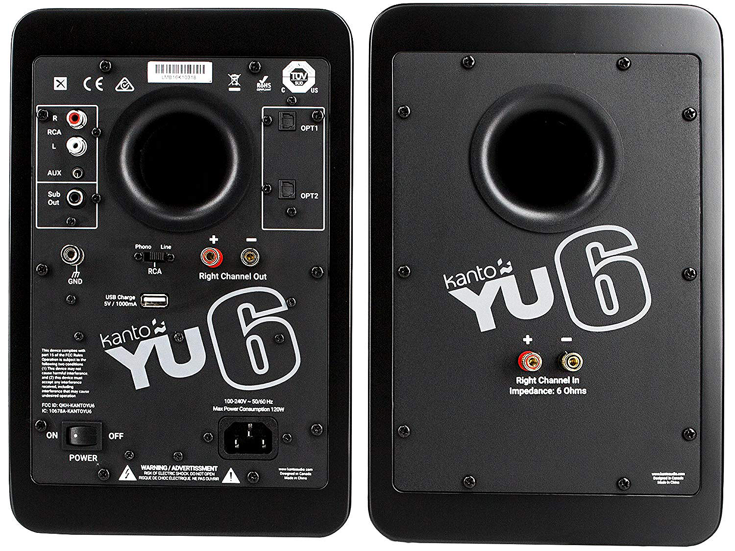 Kanto - YU6MB - Bookshelf Speakers