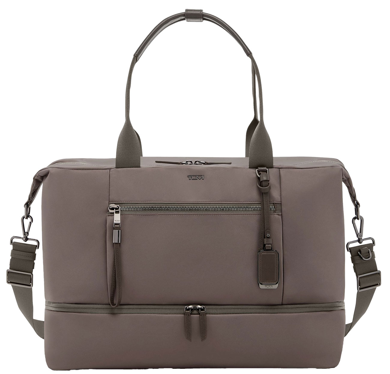 Front view of TUMI Contine Weekender in Mink