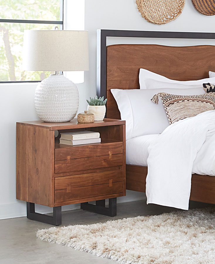 Home Trends & Design - FAS-NC24WN-2D - Nightstands