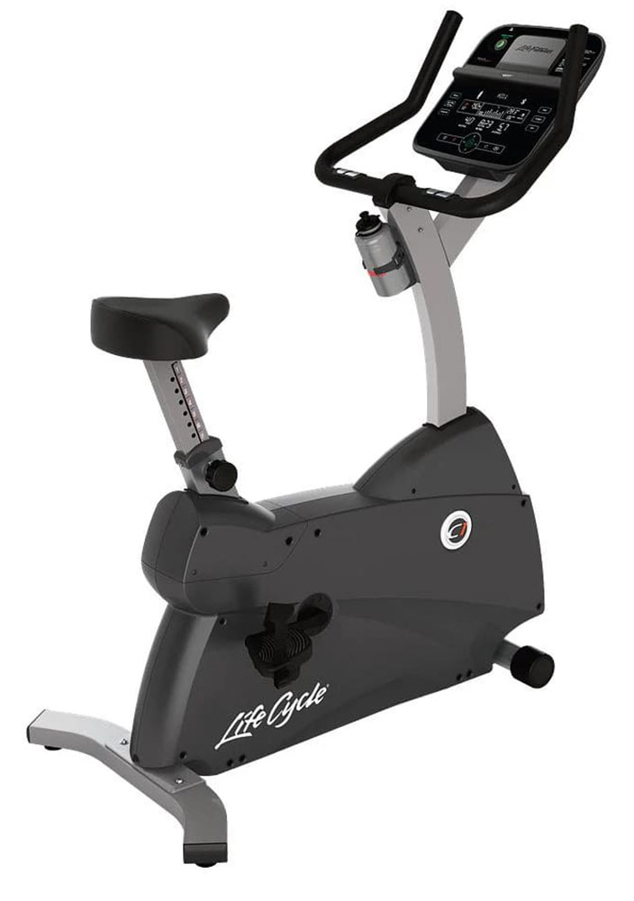 Front Angled view of Exercise Bike