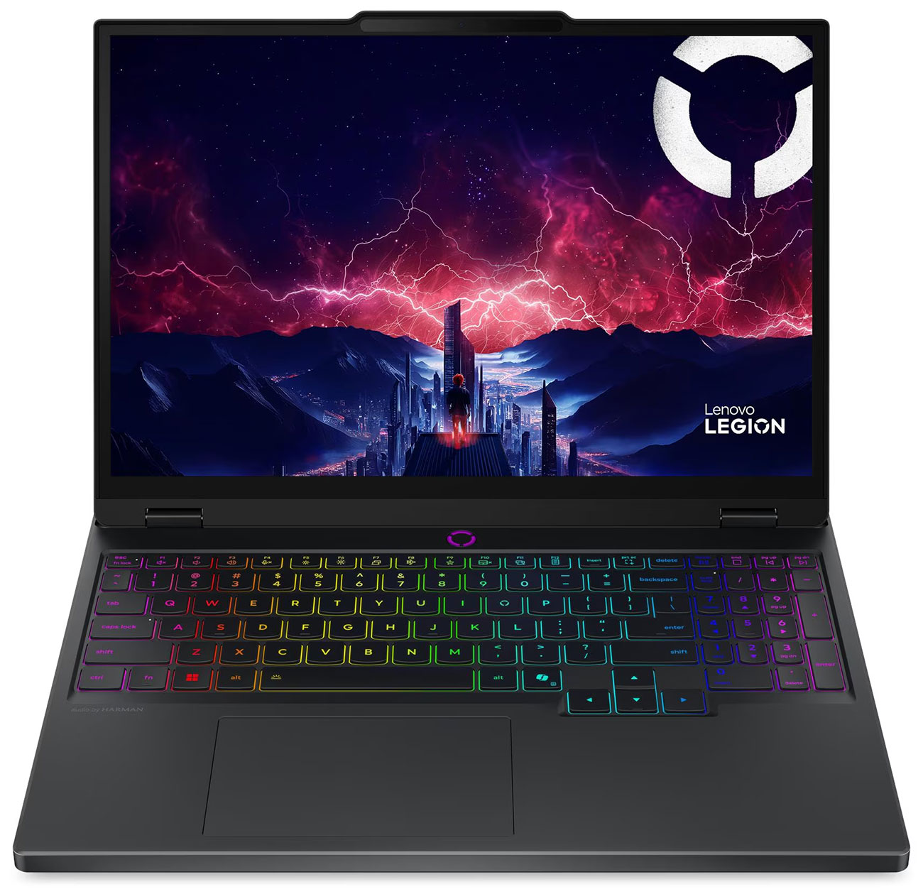 Front View of Lenovo Gaming Laptop