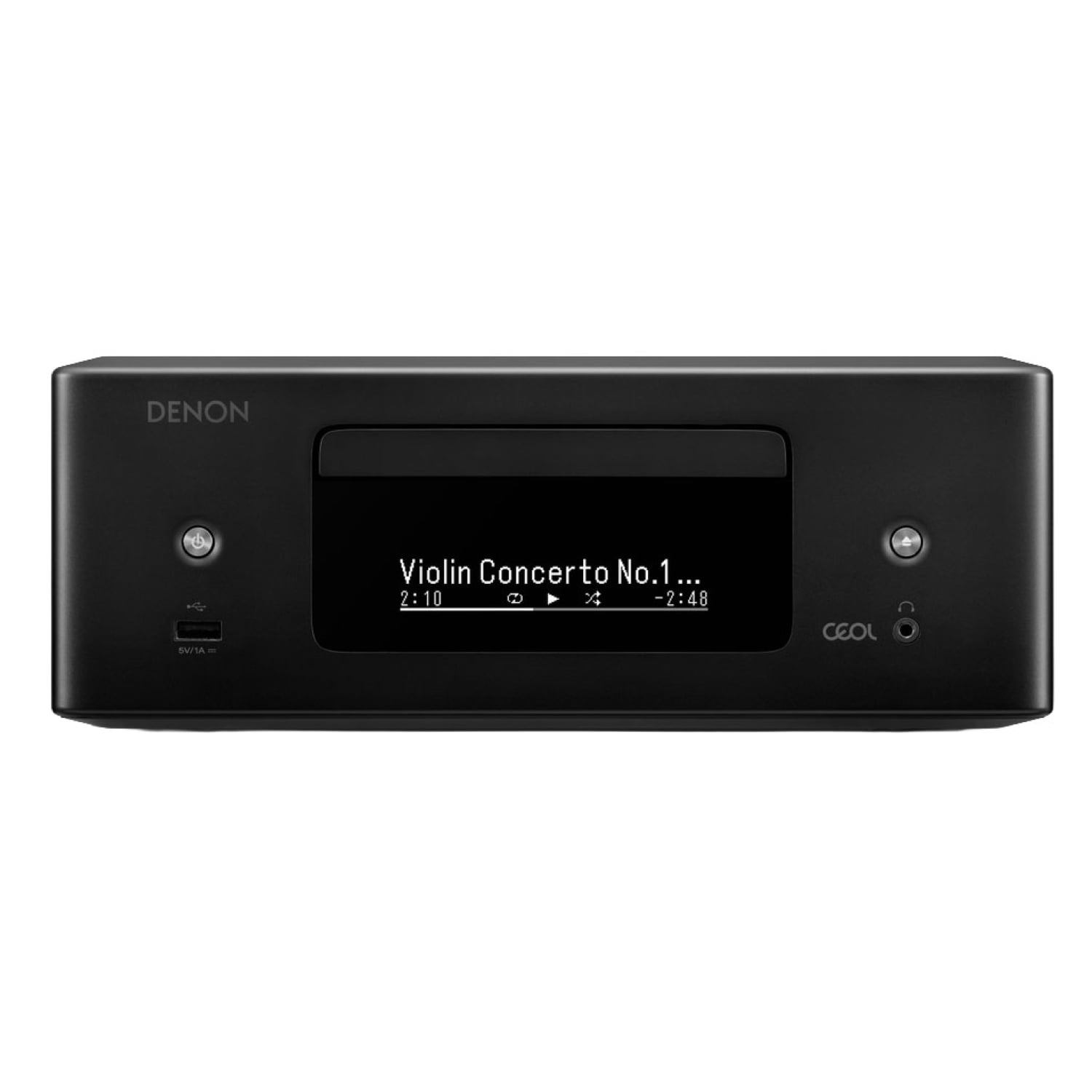 Delon Mini Denon Mini All-In-One Hi-Fi System CD Player Radio - RCDN12BKE3