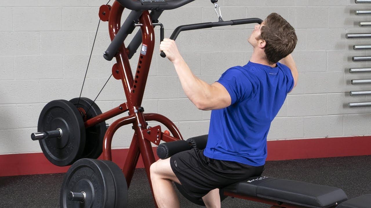 Watch BodySolid Corner Leverage Gym Package GLGS100P4 -  Exercises