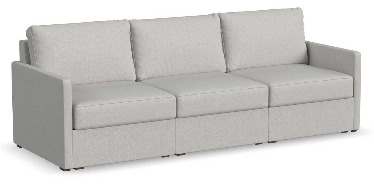 Customer Reviews for Flexsteel Flex Sofa with Narrow Arm in Frost