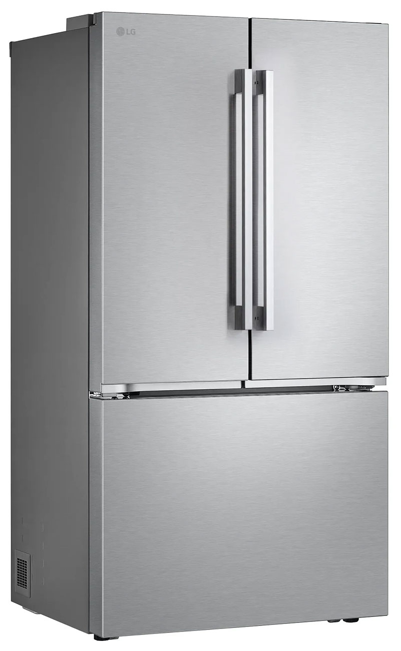 Right Angled View of LG refrigerator