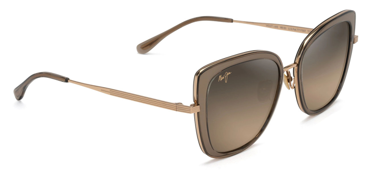 Maui Jim Violet Lake Polarized Sunglasses Taupe|Bronze 53mm  display picture 1