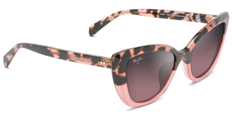 Maui Jim Blossom Polarized Sunglasses 54mm Havana|Rose  display picture 3