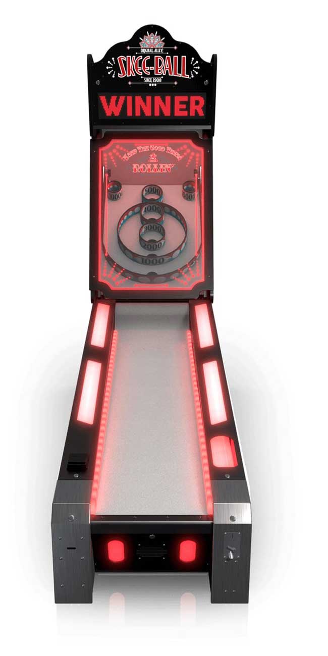 Skee-Ball - SKEEBALLGLOW - Alley Rollers