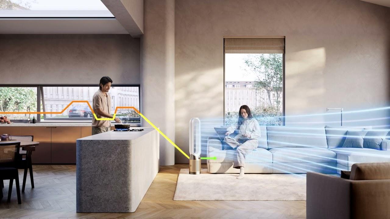 Watch Dyson Air Purifier Cool PC2 De-NOx