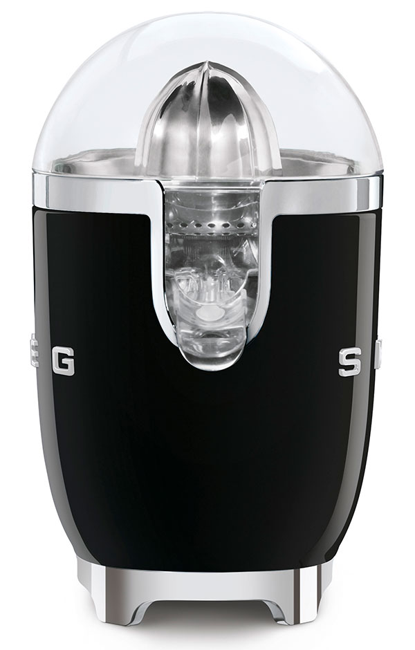 Side view of the juicer