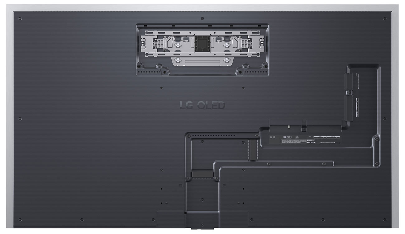 Rear View of LG OLED 4K Smart TV 